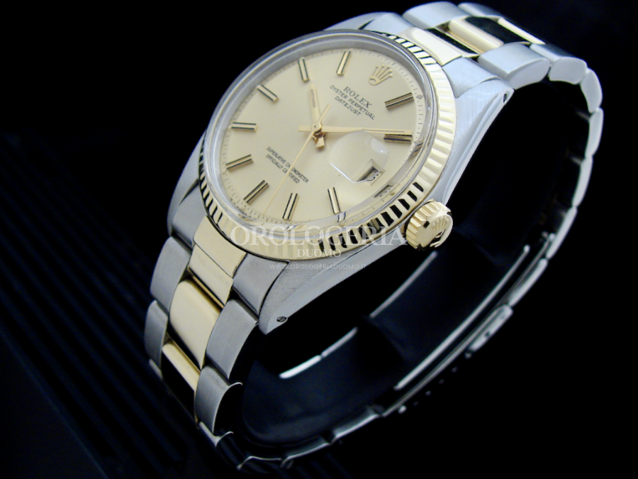 Rolex Rolex Datejust Vintage Acciaio e Oro - immagine 2
